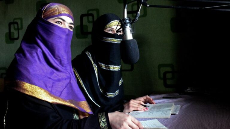 Afghan Women’s Radio Returns After Taliban Attack