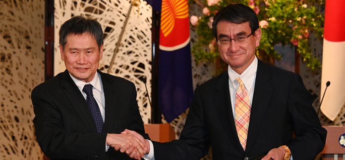 Secretary-General of ASEAN and Minister of Foreign Affairs of Japan signed the Agreement on Technical Cooperation between ASEAN and the Government of Japan