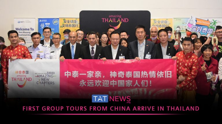 Thailand welcomes first tour groups from China