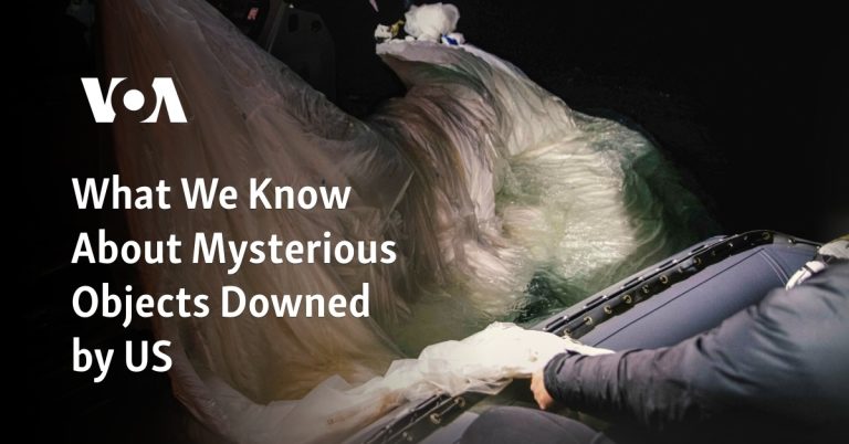What We Know About Mysterious Objects Downed by US