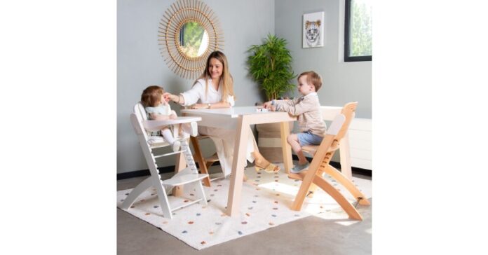 Belgian Premium Baby Furniture & Product Brand CHILDHOME Launches New EVOSIT Adjustable High Chair:  From Infancy to Adulthood in One Chair