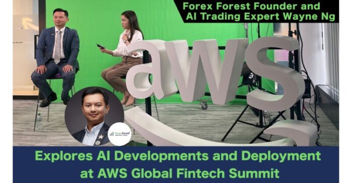 Forex Forest Founder and Al Trading Expert Wayne Ng Explores Al Developments and Deployment at AWS Global Fintech Summit