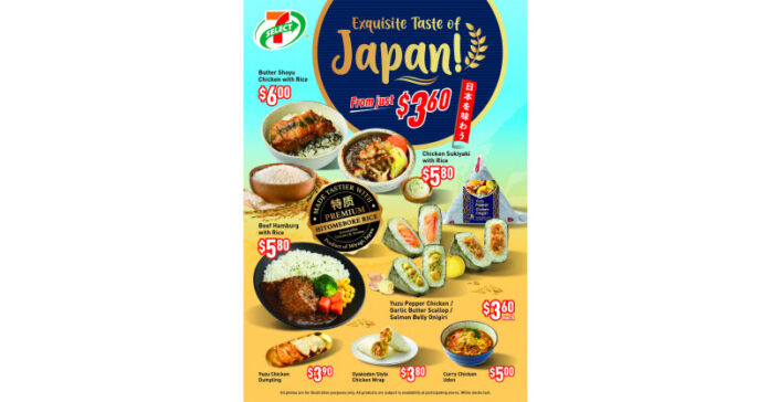 Feast on oishii goodness with 7-Eleven’s delectable delights crafted with premium Hitomebore rice and more