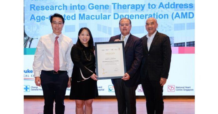 Tanoto Foundation gives S$1m to Singapore National Eye Centre to Combat Age Related Macular Degeneration