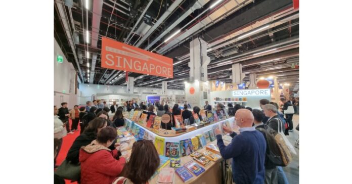 Singapore’s National Pavilion at Frankfurt Book Fair Attracted Book Browsers and Visitors Interested in Connecting with Singapore Businesses