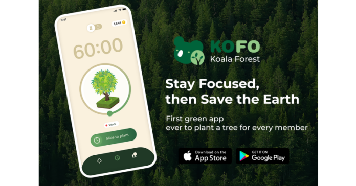 Sunfun Info Unveils "KOFO", a "Focusing" App, to Foster Earth Conservation in Collaboration with Subsidiaries, Daiken Bio., and Australian Firefighters