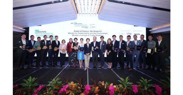 Azbil คว้ารางวัลนวัตกรรมและการออกแบบในงาน Singapore Environmental Achievement Awards 2024