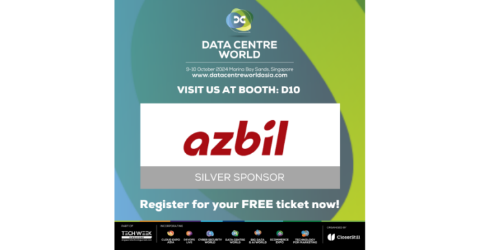 Azbil เข้าร่วมงาน Data Centre World Asia 2024