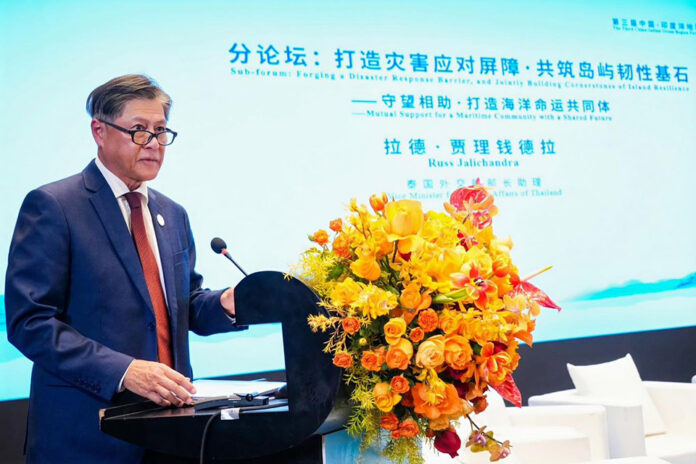 Thailand advocates Blue Economy and Island Resilience at the 3rd China-Indian Ocean Forum